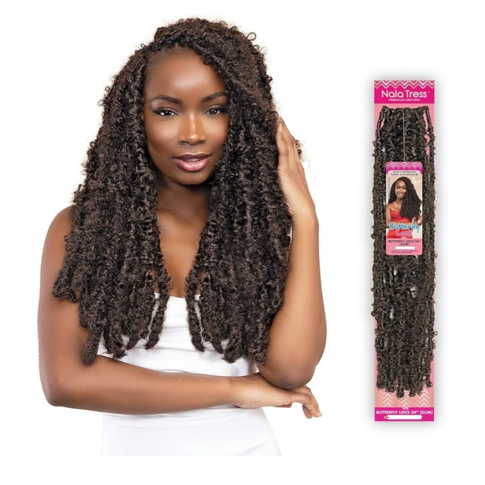 Nala Tress Premium Edition Hair Extensions 24 inches color 1B